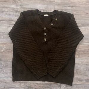 Woman’s Vintage Brown Sweater